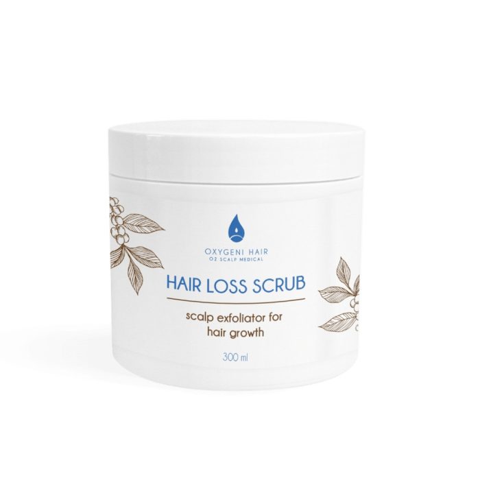 OXYGENI HAIR LOSS SCRUB - Mélytisztító hámlasztó