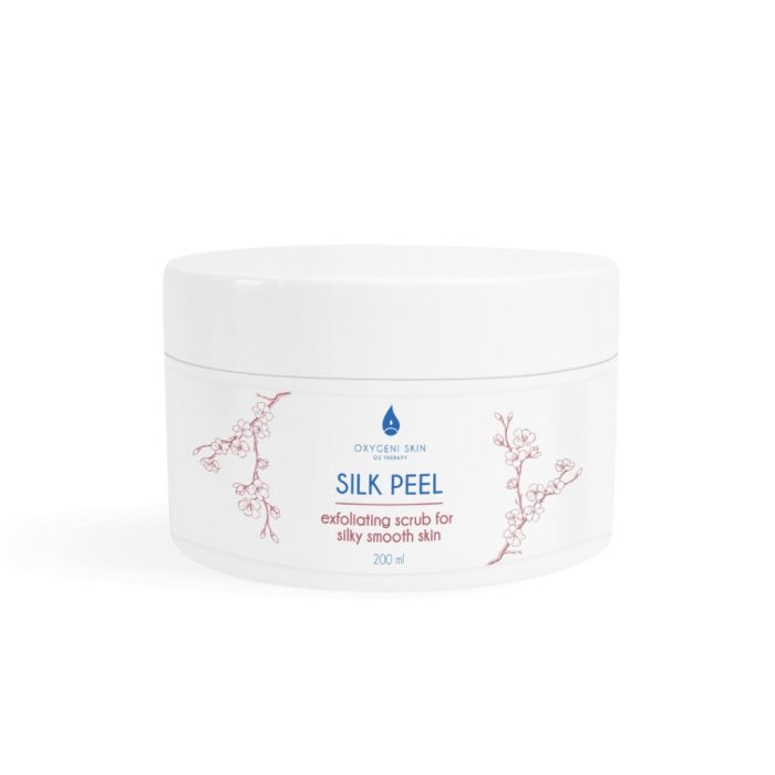 OXYGENI SILK PEEL - Kemikáliamentes kozmetikai hámlasztó arcbőrre és testre